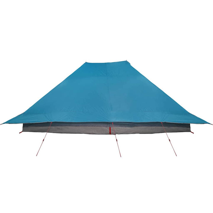 Tipi telt med tag med opbevaring Blå 660 x 456 x 200 cm taft
