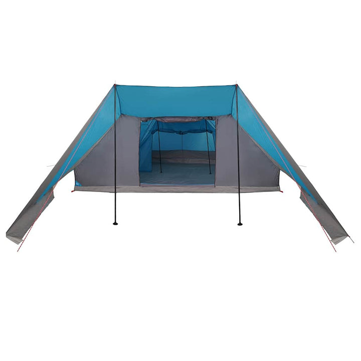 Tipi telt med tag med opbevaring Blå 660 x 456 x 200 cm taft