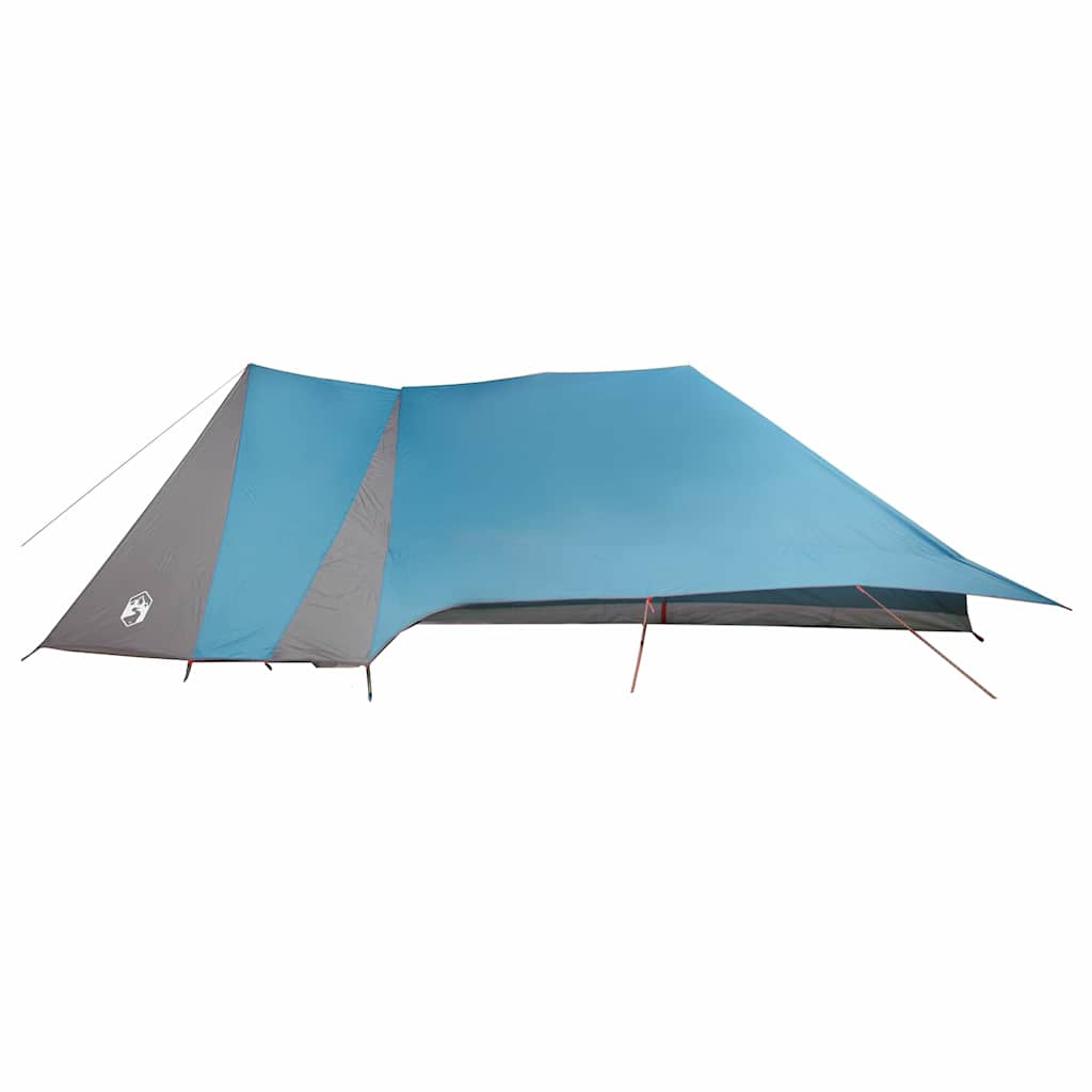 Tipi telt med tag med opbevaring Blå 660 x 456 x 200 cm taft