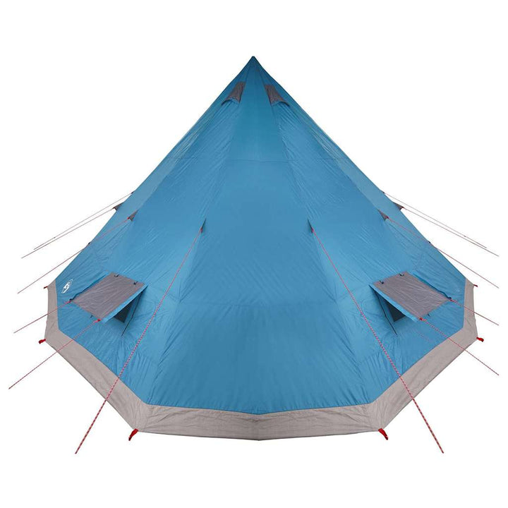 Tipi telt med tag med opbevaring Blå 560 x 560 x 300 cm taft