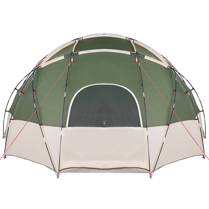 Dome Telt med tag med opbevaring Grøn 475 x 475 x 235 cm taft