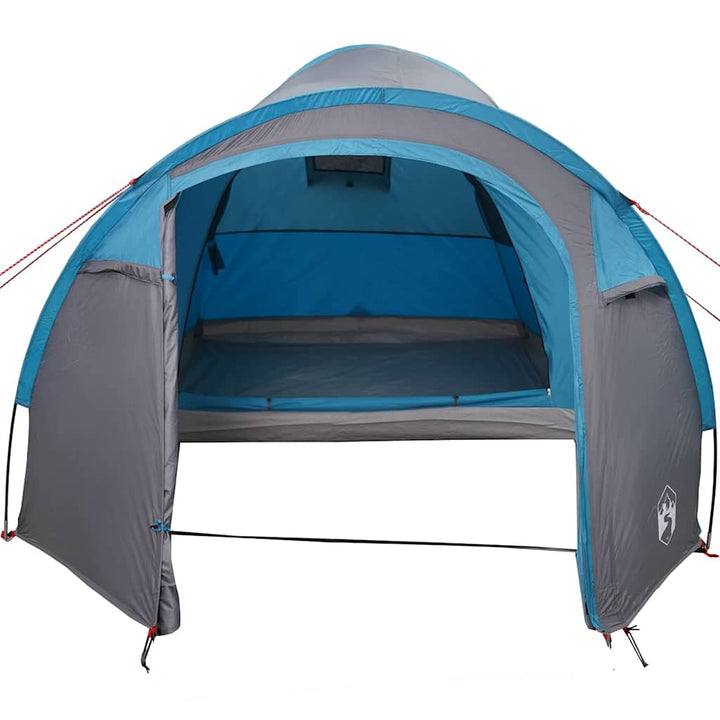 Dome Telt Kuppel med tag med opbevaring Blå 384 x 254 x 170 cm