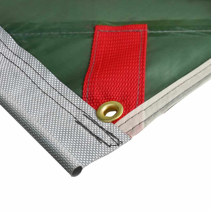 Vandafvisende Tarp med tag Grøn 240 x 300 cm