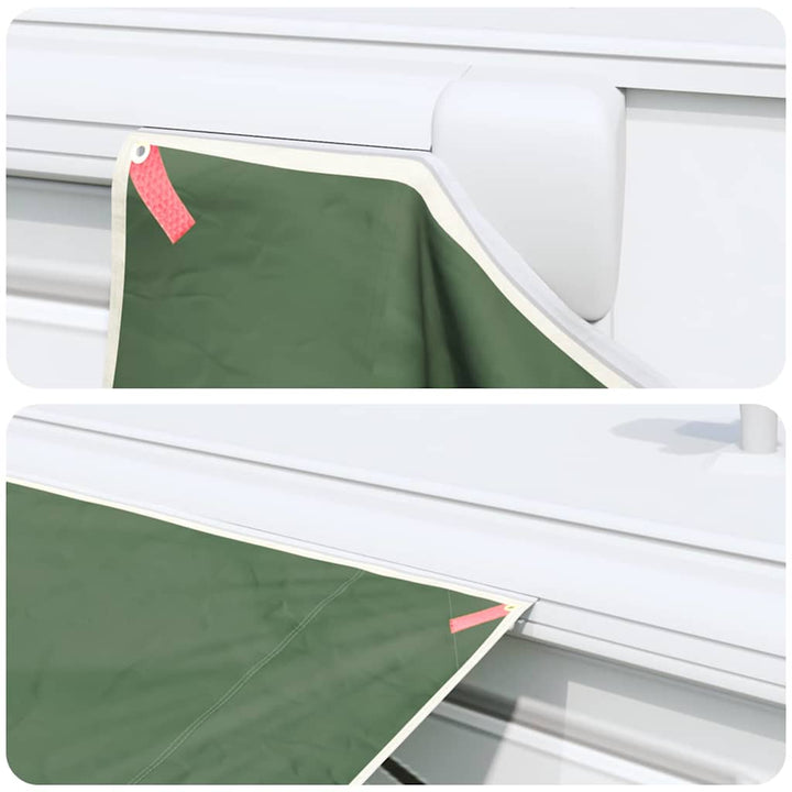 Vandafvisende Tarp med tag Grøn 240 x 300 cm