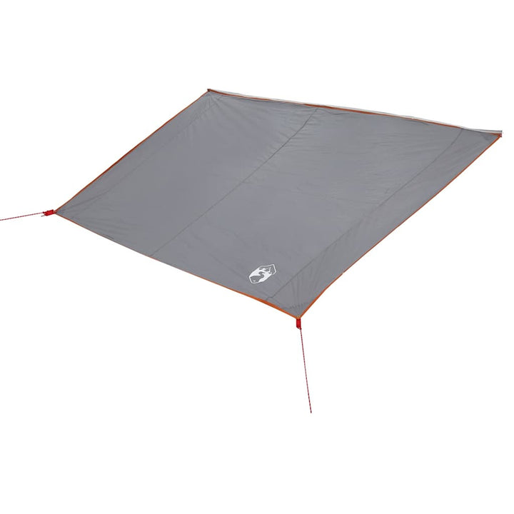 Vandafvisende Tarp personer 240 x 300 cm Vandtæt Grå og orange