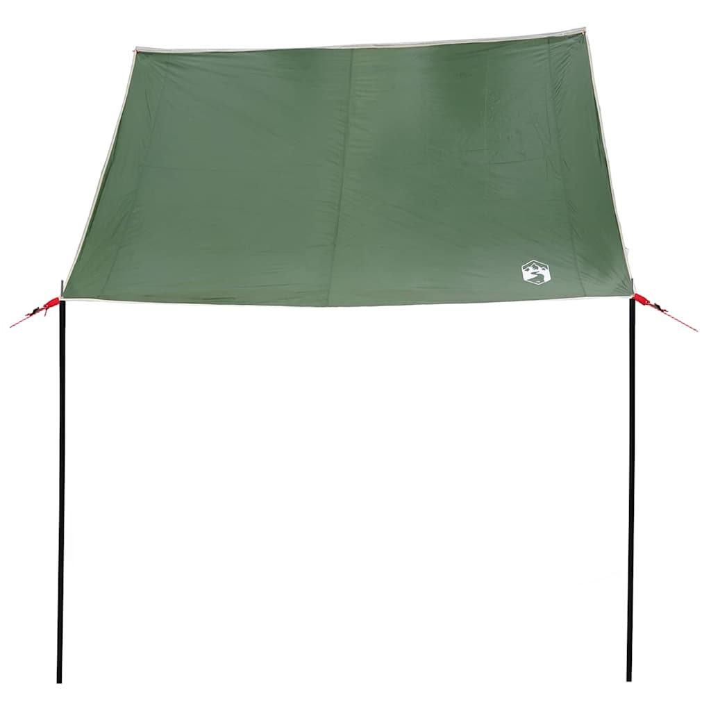 Vandafvisende Tarp personer 240 x 300 cm Vandtæt Grøn taft
