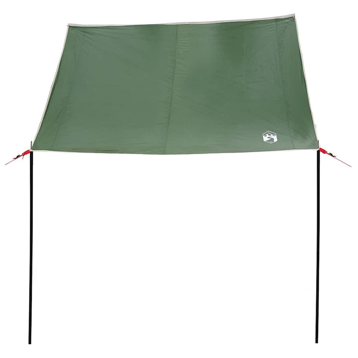Vandafvisende Tarp personer 240 x 300 cm Vandtæt Grøn taft