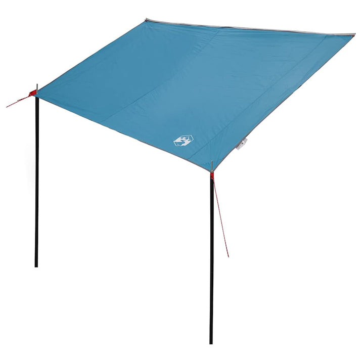 Vandafvisende Tarp personer 240 x 300 cm Vandtæt Blå taft