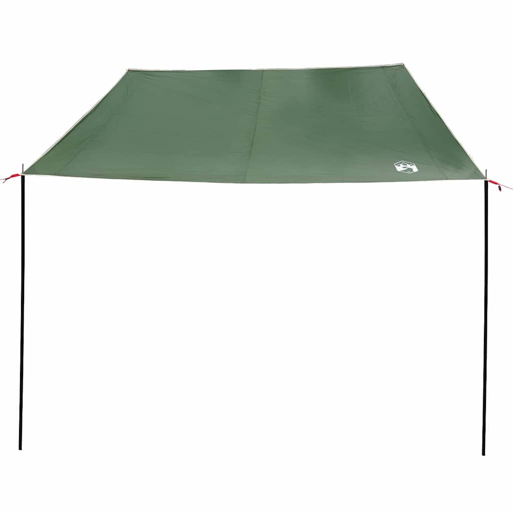 Vandafvisende Tarp personer 240 x 350 cm Vandtæt Grøn taft