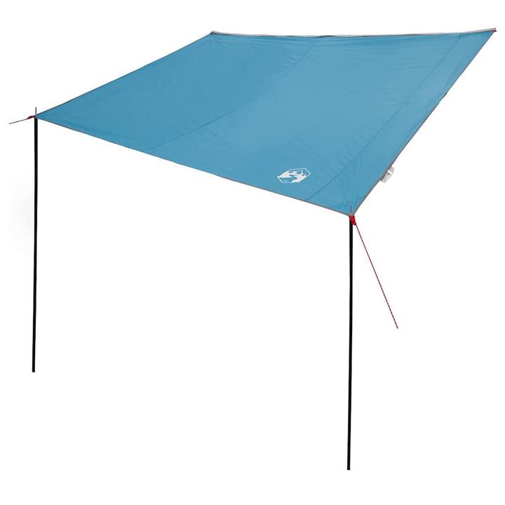 Vandafvisende Tarp personer 240 x 350 cm Vandtæt Blå taft