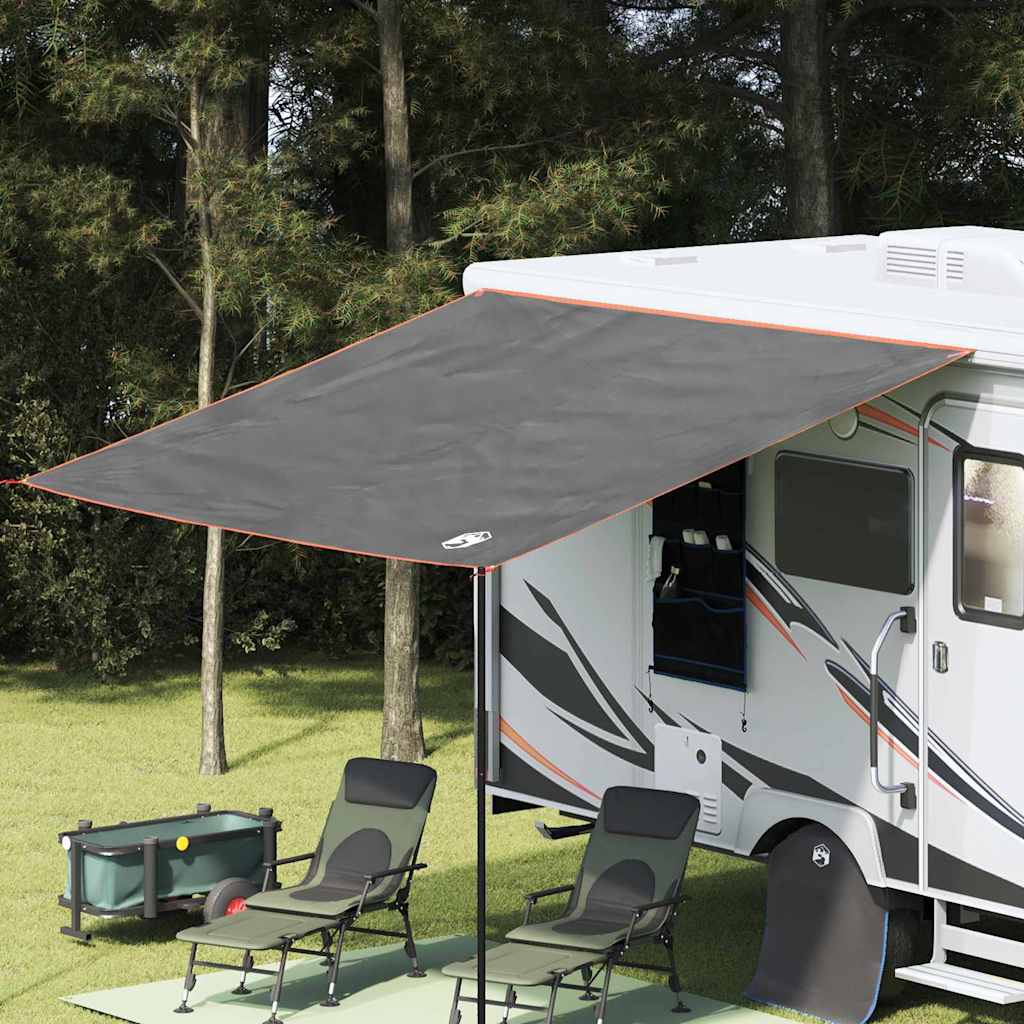 Vandafvisende Tarp Grå og orange 240 x 350 cm taft Vandtæt