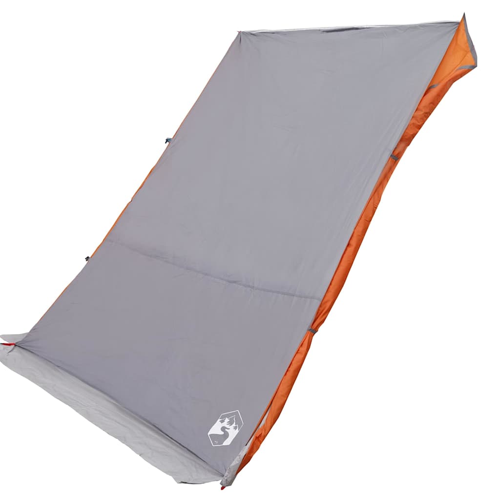 Bagklapstelt personer 190 x 150 x 185 cm Grå og orange taft