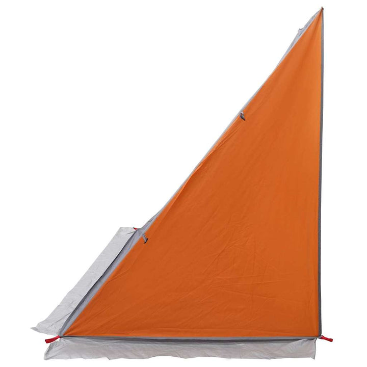 Bagklapstelt personer 190 x 150 x 185 cm Grå og orange taft