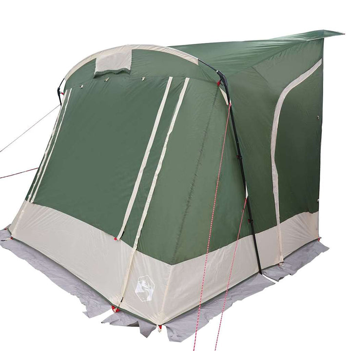 Bagklapstelt personer 285 x 255 x 245 cm Vandtæt Grøn taft