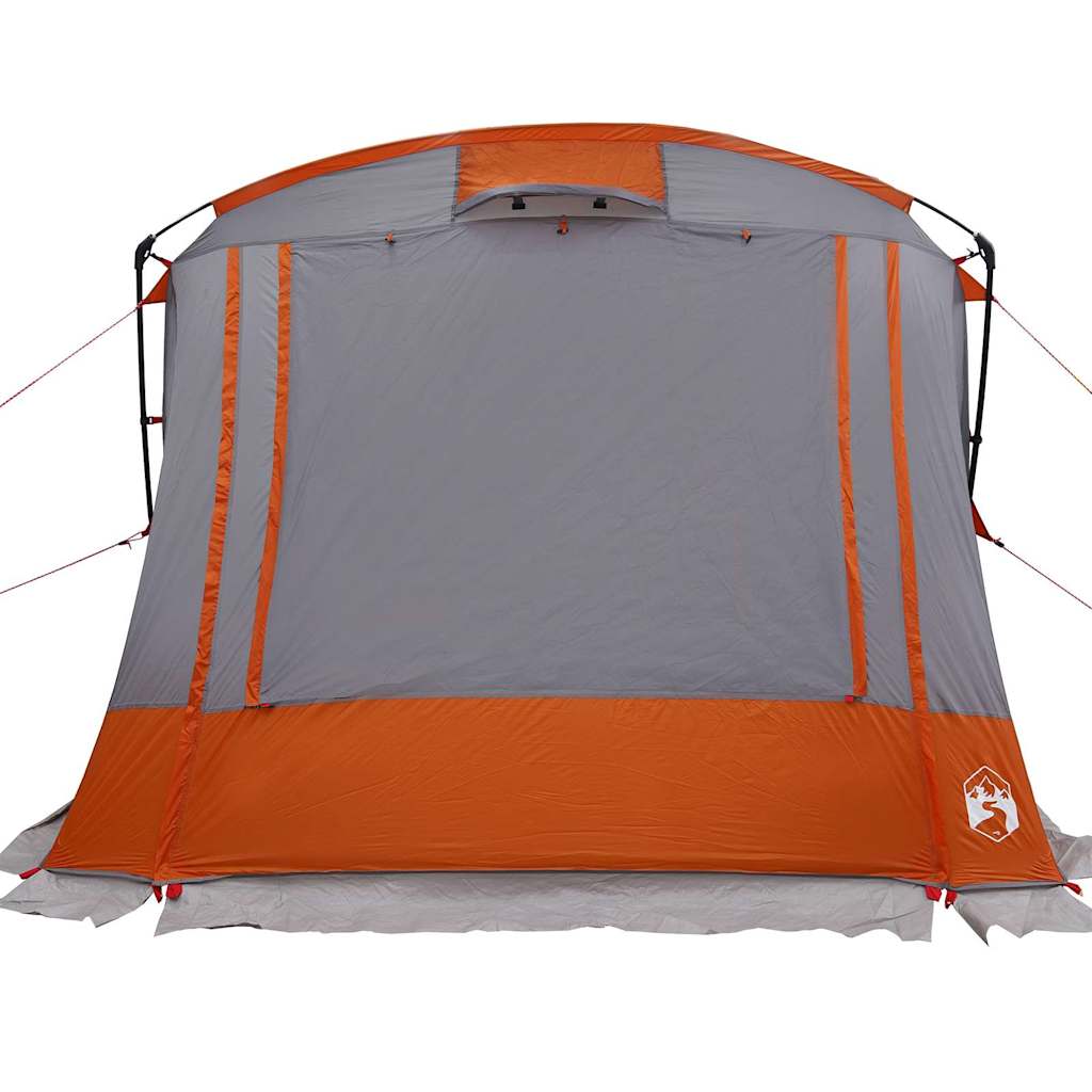 Bagklapstelt Grå og orange 285 x 255 x 245 cm taft Vandtæt
