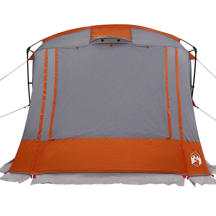 Bagklapstelt Grå og orange 285 x 255 x 245 cm taft Vandtæt