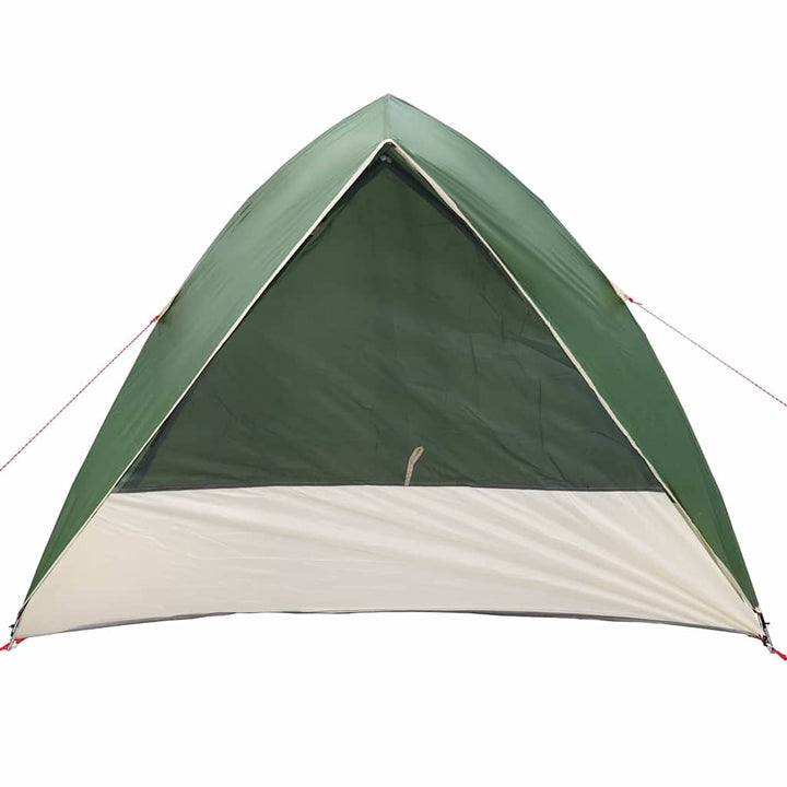 Camping telt med tag Grøn 320 x 275 x 190 cm taft