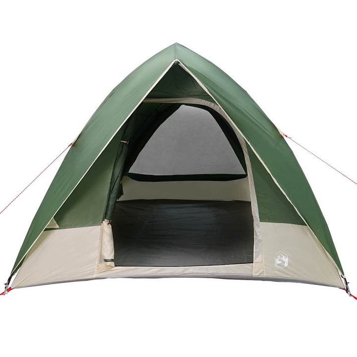 Camping telt med tag Grøn 320 x 275 x 190 cm taft