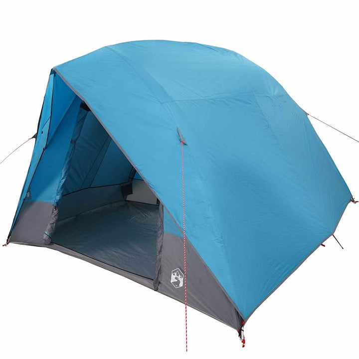 Camping telt med tag med opbevaring Blå 320 x 275 x 190 cm taft