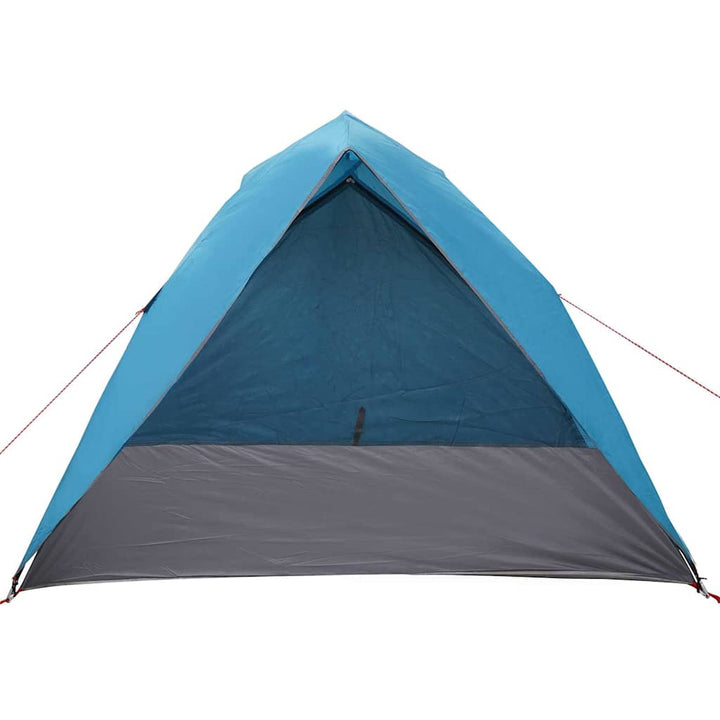 Camping telt med tag med opbevaring Blå 320 x 275 x 190 cm taft