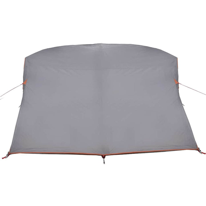 Camping telt med tag Grå og orange 320 x 275 x 190 cm taft