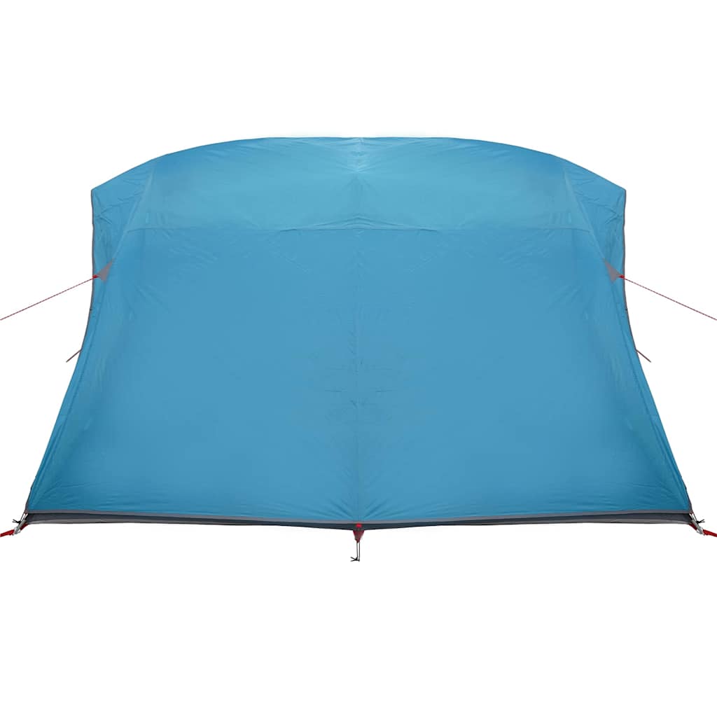Camping telt med tag med opbevaring Blå 275 x 230 x 140 cm taft