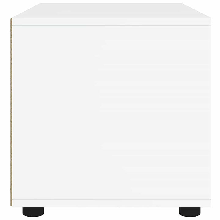 tV-bord VISNES 100x40x38 cm konstrueret træ hvid