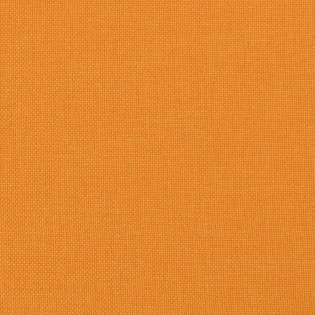 bænk med pude Mørk Gul 113 x 57 x 39 cm Stof