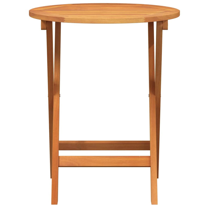 Havemøbel Bord Naturfarvet 60 x 60 x 72 cm Massivt Akacietræ