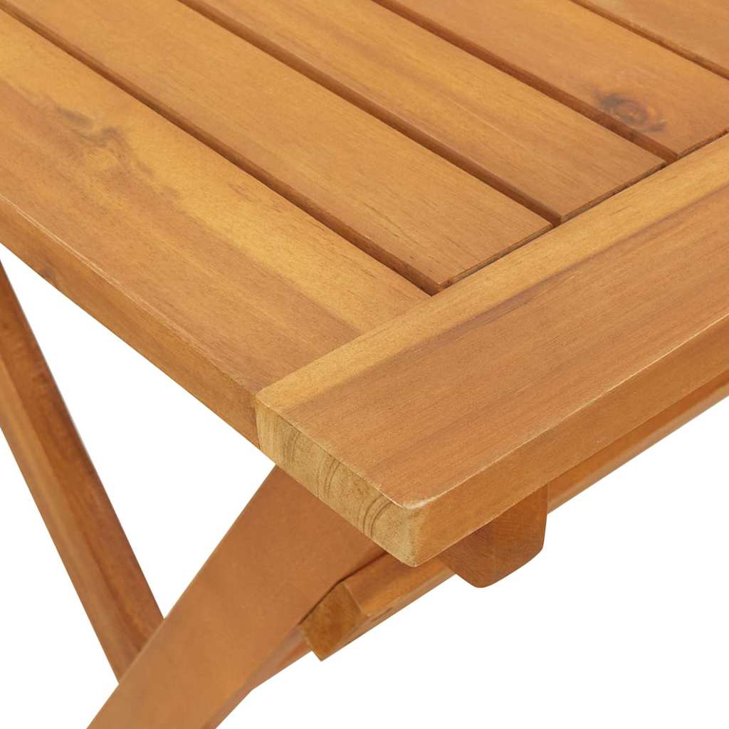 Havemøbel Bord Brun 90 x 55 x 75 cm Massivt Akacietræ
