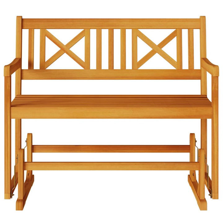 Gyngesofa Brun 110 x 59 x 97 cm Massivt Akacietræ