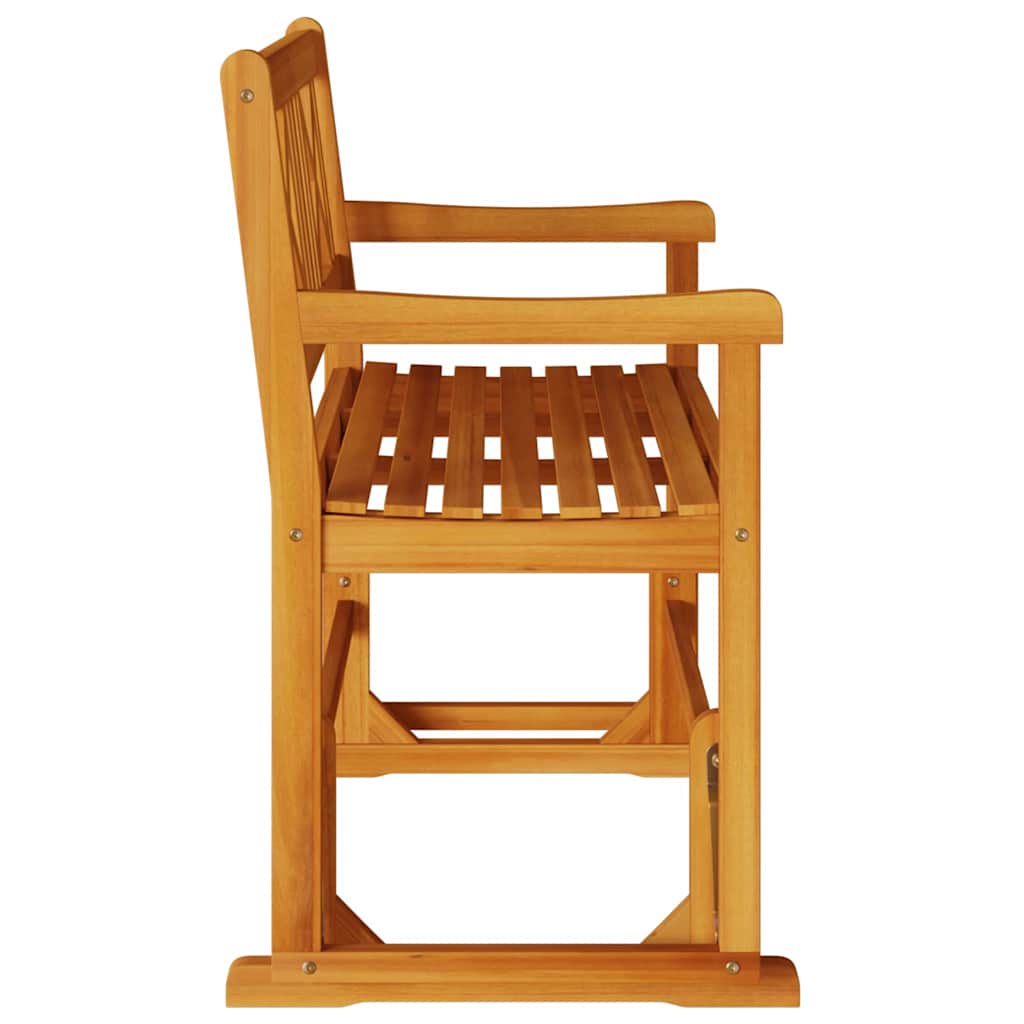 Gyngesofa Brun 110 x 59 x 97 cm Massivt Akacietræ