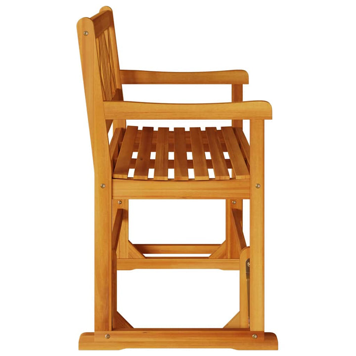 Gyngesofa Brun 110 x 59 x 97 cm Massivt Akacietræ