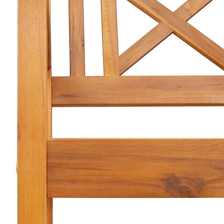 Havebænk Brun 180 x 56 x 90 cm Massivt Akacietræ