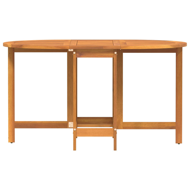 Havemøbel Bord Brun 110 x 60 x 72 cm Massivt Akacietræ
