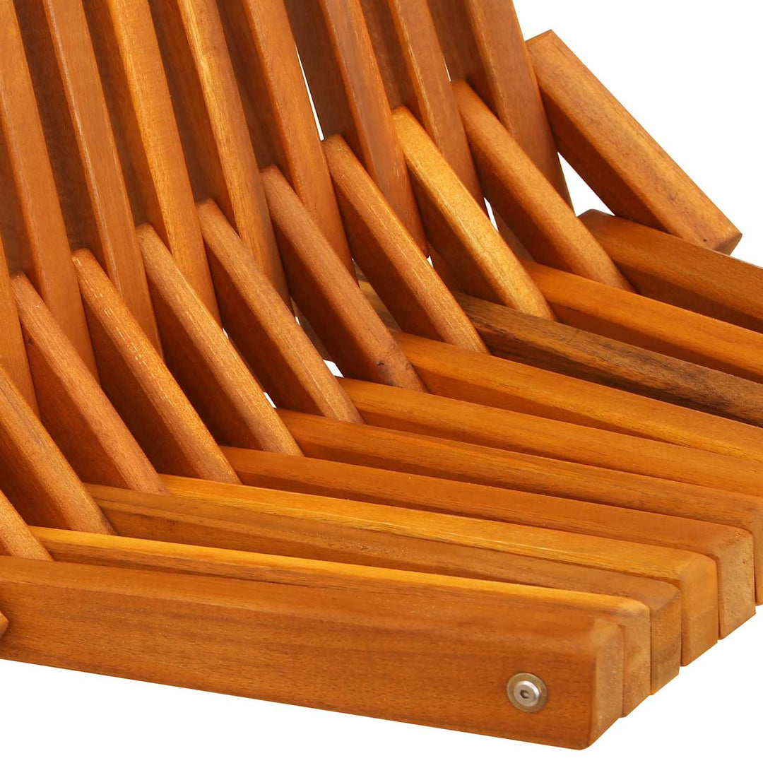 Stol 2 pcs Brun 69 x 56 x 84 cm Massivt Akacietræ