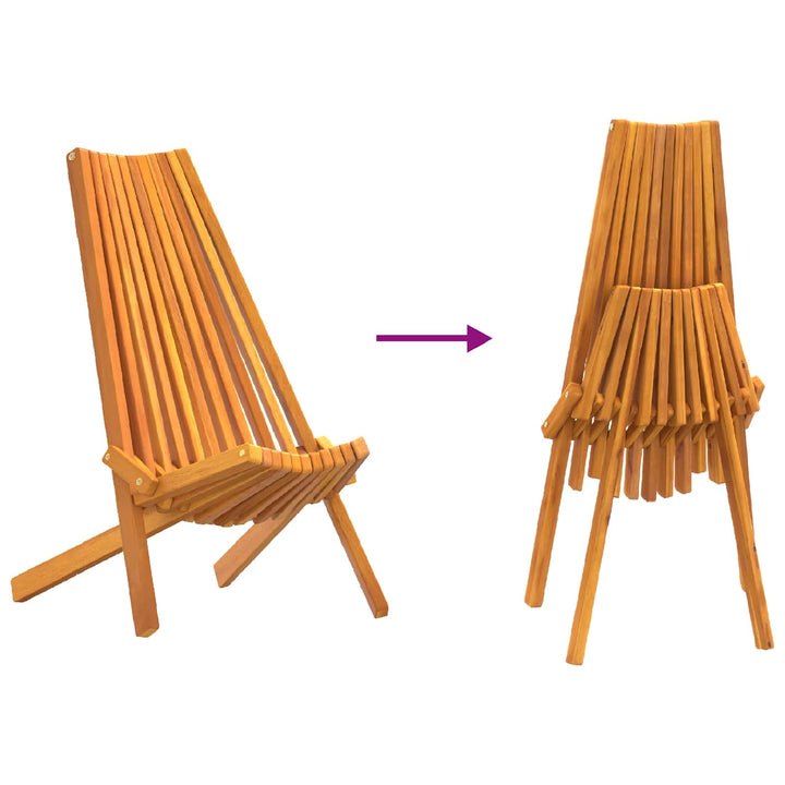 Stol 2 pcs Brun 69 x 56 x 84 cm Massivt Akacietræ