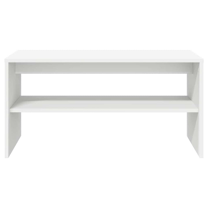 tv-bord 60x40x40 cm konstrueret træ hvid