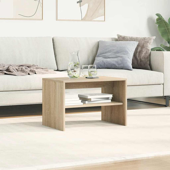 tv-bord 60x40x40 cm konstrueret træ sonoma-eg