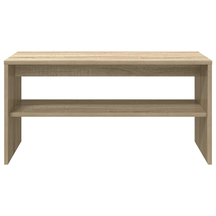 tv-bord 80x40x40 cm konstrueret træ sonoma-eg
