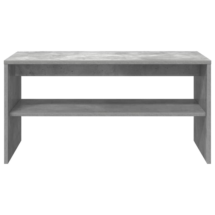 tv-bord 80x40x40 cm konstrueret træ betongrå