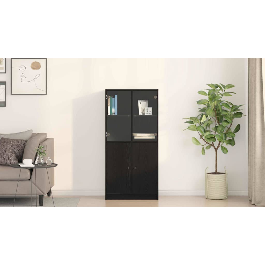 Highboard Sort eg 68 x 37 x 142 cm