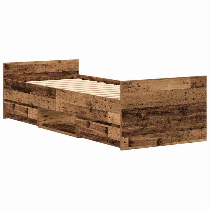 Sengestel Gammelt træ 193 x 78 x 50 cm Konstrueret træ