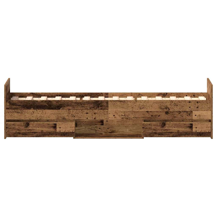 Sengestel Gammelt træ 193 x 78 x 50 cm Konstrueret træ