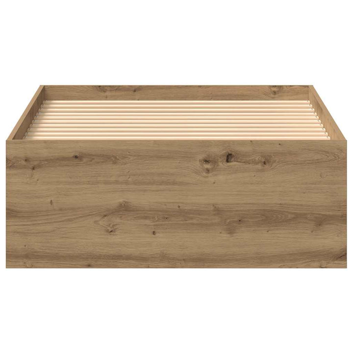 sengeramme 75x190 cm uden madras konstrueret træ kunsteg