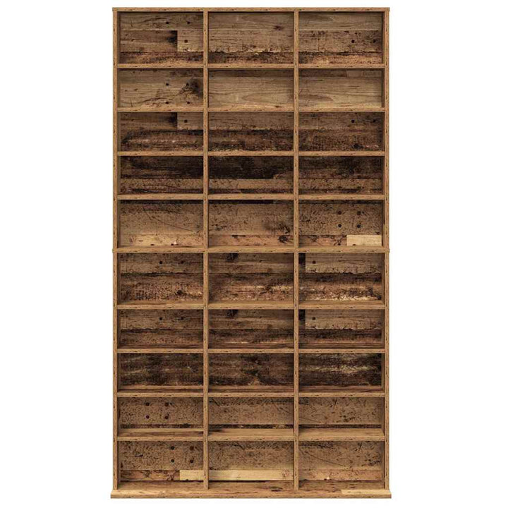CD Skab Gammelt træ 101 x 23 x 177,5 cm Konstrueret træ