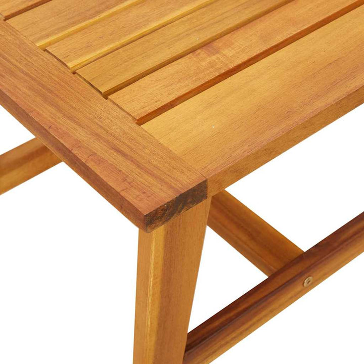 Sidebord Olie Naturlig 45 x 45 x 40 cm Massivt Akacietræ