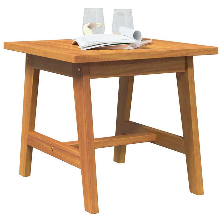 Sidebord Olie Naturlig 45 x 45 x 40 cm Massivt Akacietræ