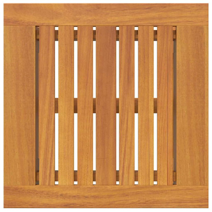 Sidebord Olie Naturlig 45 x 45 x 40 cm Massivt Akacietræ