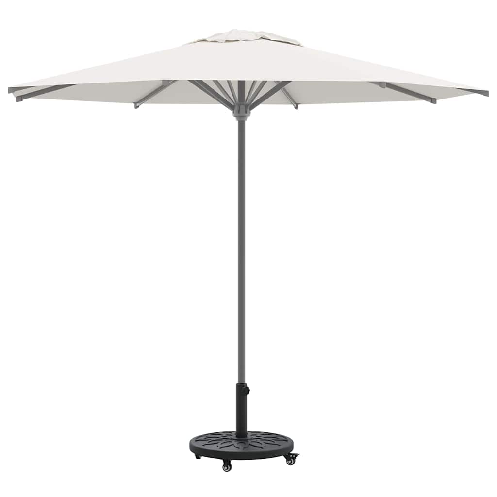 Parasolfod Art deco Sort Ø 45 x 39,5 cm Jern